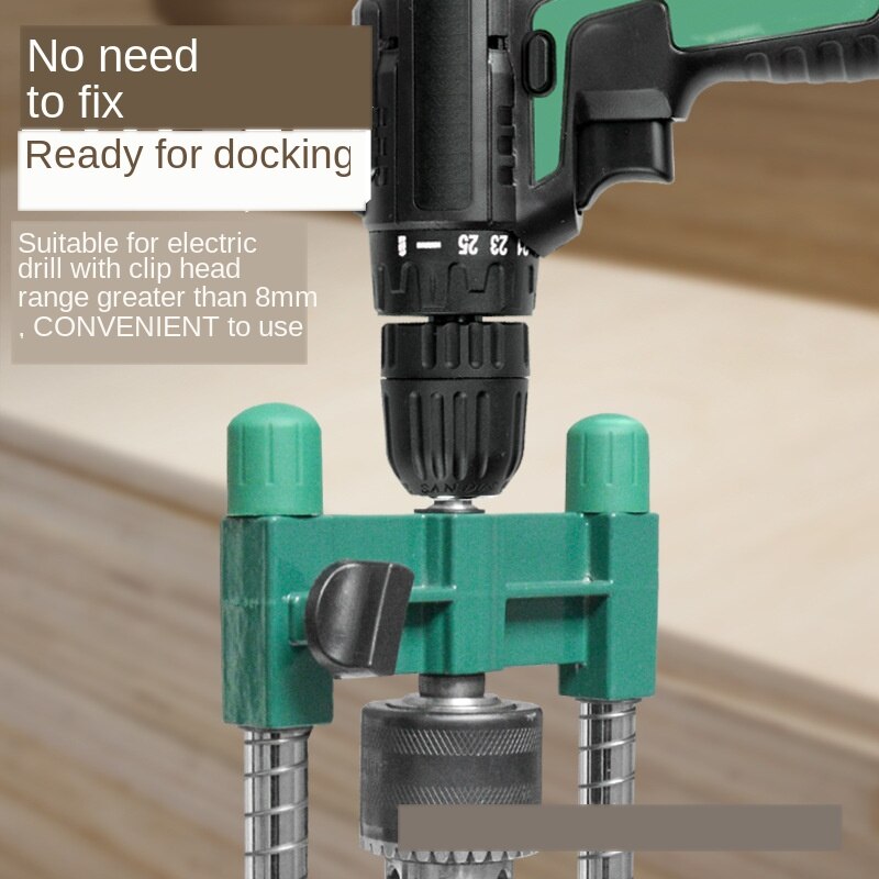 0-45 degree Adjustable Angle Drill Stand, Portable Drill Press Drill Guide, Mobile Drill Stand