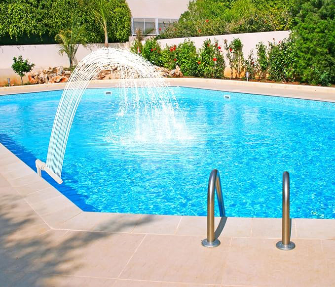 Zwembad Fontein Zwembad Waterval Fontein Zwembad Accessoires Koeler Decoratief Water Plezier Voor In De Grond Zwembad Fontein Vogelbad