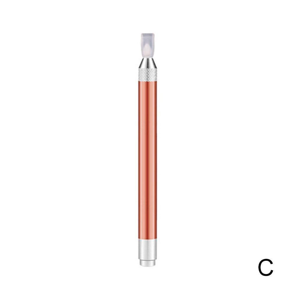 1Pc 5D Diamond Painting Tools Lighting Point Drill Pen with 5 Styles Head Sross Stitch Tool DIY Embroidery Crafts [NO BATTERY]: C