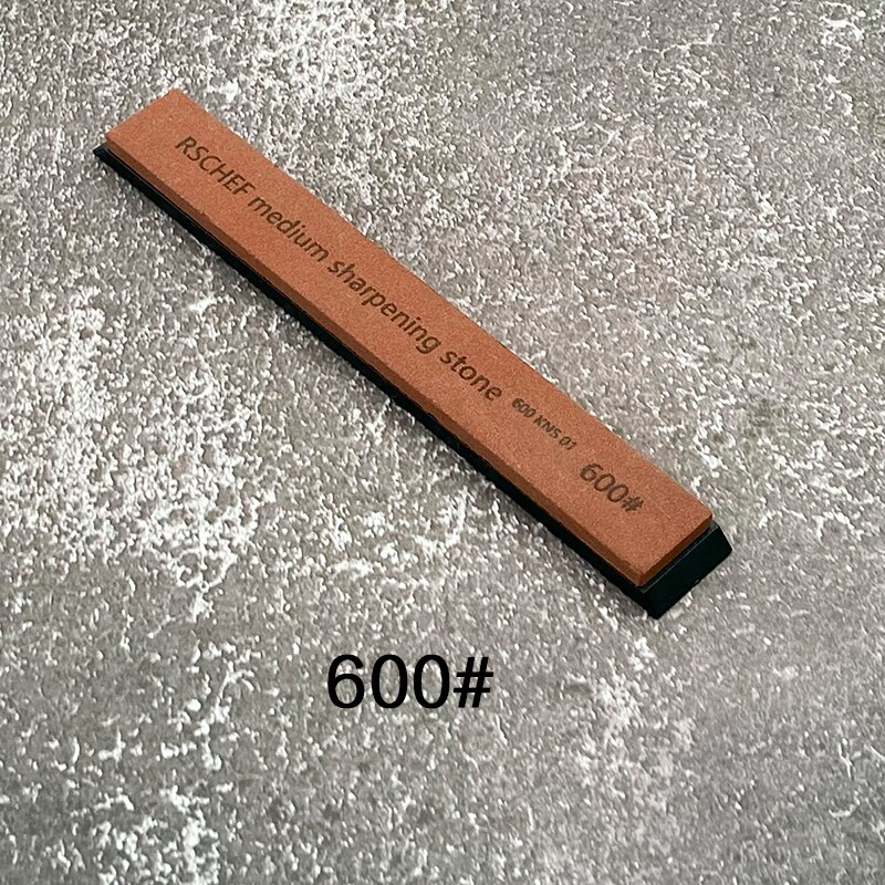 Whetstone Single sharpening stone Honing System white alundum 6pcs 120 240 400 600 1000 1500# knife sharpener Grindstone: 600 diamond
