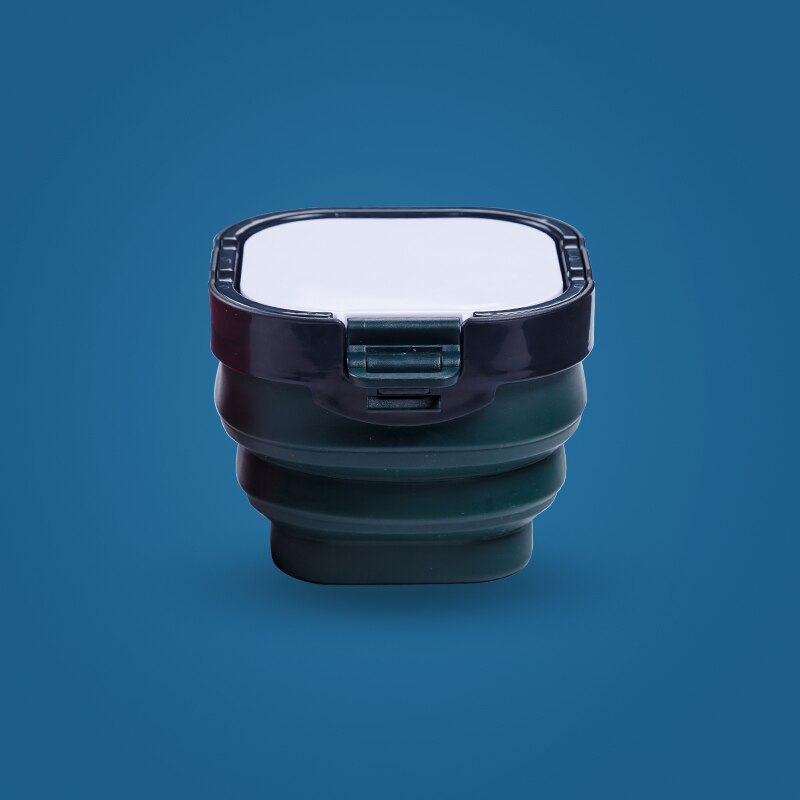 16 Rooster Kleur Palet Pigment Hydraterende Opbergdoos Vouwen Wassen Emmer Draagbare Olieverfschilderij Art Student Speciale Tool: green