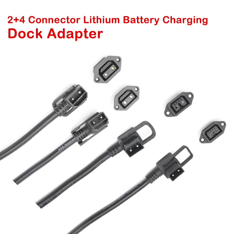 2 + 4/2 + 6 Lithium-Batterie Ladung Steckdose Elektrische Fahrzeug Hohe Strom Entladen Hafen Adapter Stift Ladung Stecker
