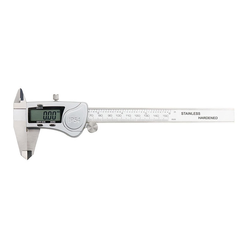 Calibre digital electrónico de 150mm, a prueba de agua IP54, calibre Digital, micrómetro, Calibre vernier de acero inoxidable, herramienta de medición