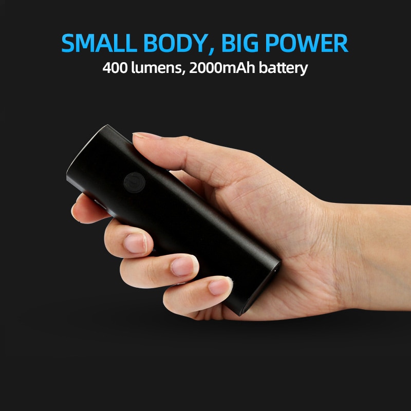 2000 mah lommelygte til cykel usb genopladeligt cykellygte pandelampe til mtb landevejscykling styr forlygte lys 400 lumen