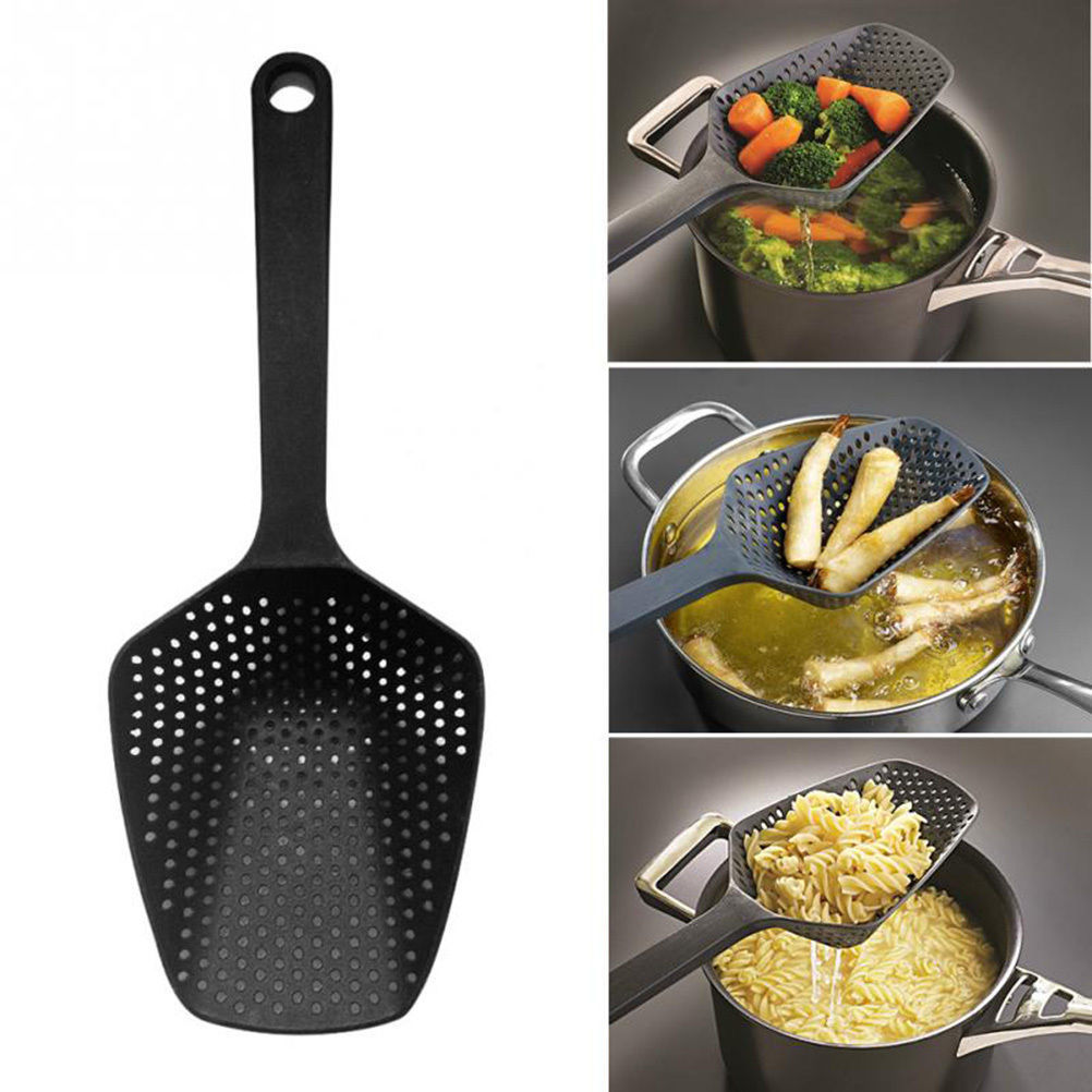 1pc hem kök durkslag skopa sked lagad mat sil pasta grönsaksavlopp