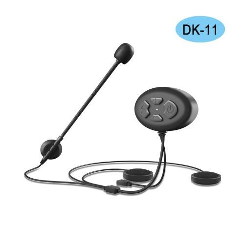 For 2 Riders Helmet Intercom Motorcycle Bluetooth 5.0 Headsets Intercomunicador with Fm Radio Wireless Walkie Talkie Interphone: DK-11