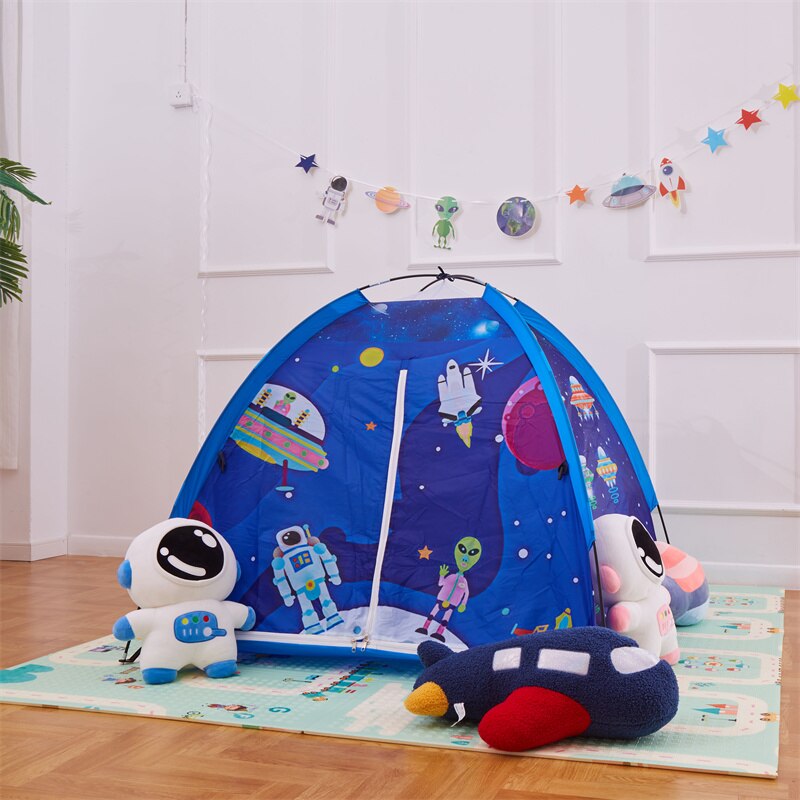 Acht Planeten Kinderen Spelen Tent Alien Ufo Speelhuis Kasteel Portable Opvouwbaar Opvouwbare Tent Meisjes Jongen Kamer Decoratie