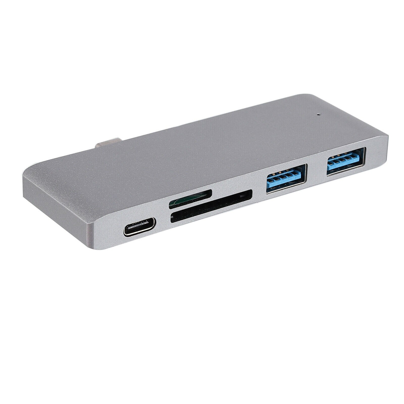 5 In 1 Type-C Hub USB3.0 Multi Poort Opladen Adapter Kaartlezer Voor Macbook Pro