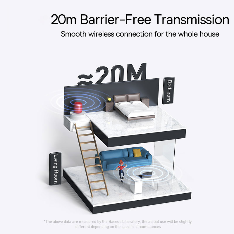 Baseus USB Bluetooth Adapter Bluetooth 5.1 Music Audio Receiver Transmitter For PC Speaker Laptop Wireless Mouse USB Transmitter