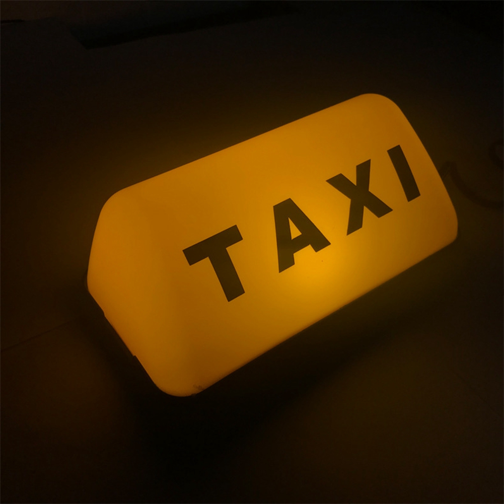 1 Uds. LED Taxi indicador de señal luces 12V impermeable LED lámpara de luz Taxi techo de la cabina: 400 Yellow
