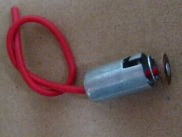 10 stks/partij base BA9S lamphouder machine tool instrument meter Marine Instructies lamp Lamphouder Gesp socket BA9S Lampholder: with wire