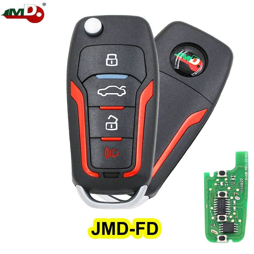 Originele Jmd Super Afstandsbediening JMD-FD Afstandsbediening Autosleutel Super Afstandsbediening Met Chip Voor Handige Baby 2 Key Programmeur Voor Ford stijl