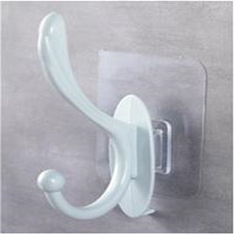Punch-free Hanging Clothes Coat Hook Single Hook Wall Hanging Wall Closet Shoe Cabinet Bathroom Hook Space Saving Racks: 4