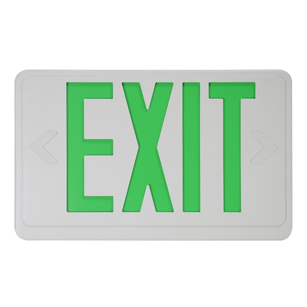Emergency Lamp Electric Exit Sign With Battery Backup Light Letter Led Indicator Completely Self-contained Fully Automatic Low