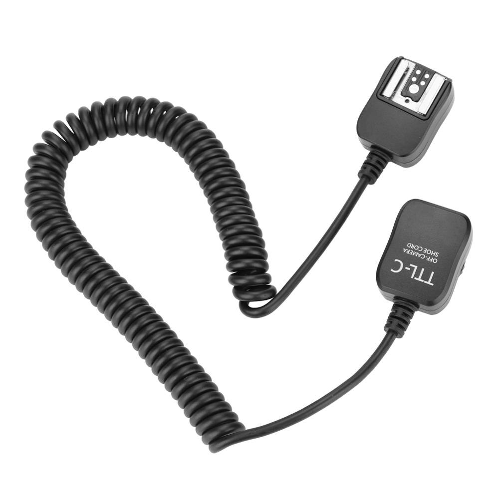 Cable de extensión de sincronización de Flash para cámara Canon, Nikon, accesorio de linterna, TTL Off-Camera de 0,8 m, 50-80cm