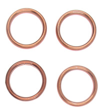 10pcs Motorcycle Exhaust Muffler 30mm Gasket Ring For CG125