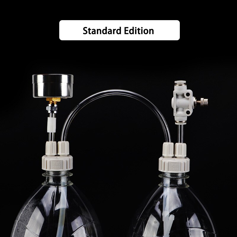 Aquarium DIY CO2 Generator Kit Water System Plants Moss Diffuser Accessories M68E: Standard edition