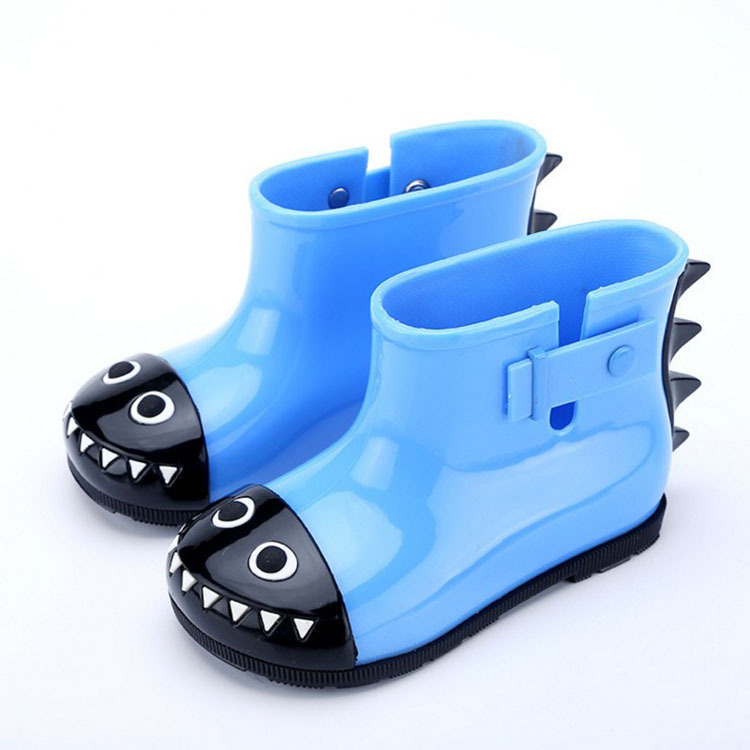 Kinderen Regen schoenen Mode Kinderen laarzen PVC Rubber Boy Baby Cartoon Meisje Waterdichte dinosaurus Regen laarzen