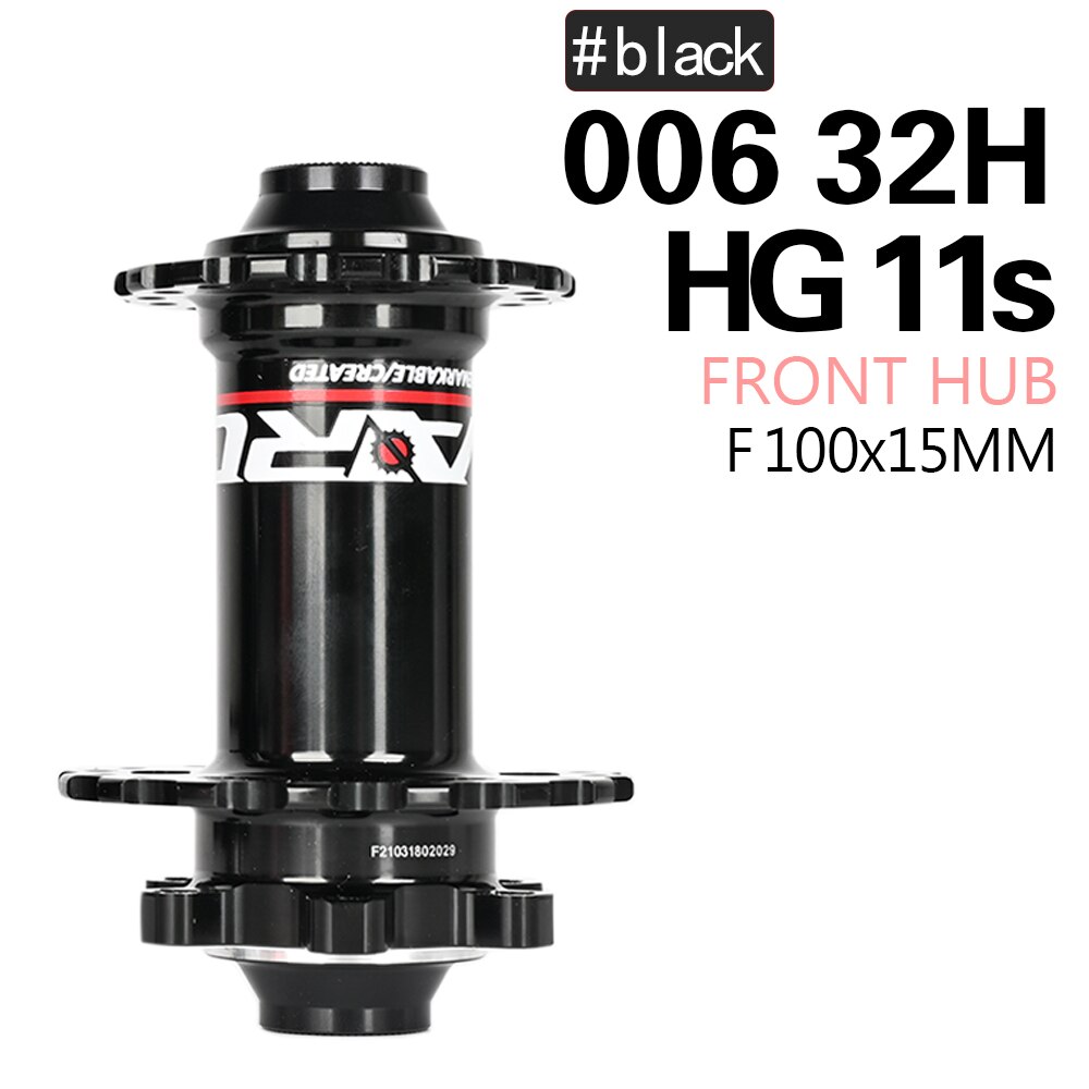 Nanlio Bicycle Hubs ARC 006 Mountain Bike Hub - NBK Bearing Aluminum Alloy Hub for 8-12 Speeds | Available in 32/28/36 Holes