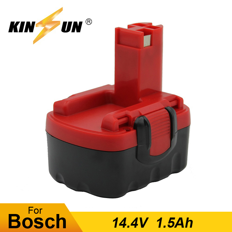 Kinsun udskiftningsværktøj batteri 14.4v 1.5ah til bosch batteridrevet boremaskine 2 607 335 263 gdr 14.4v gds 14.4v gho 14.4v psb 14.4v