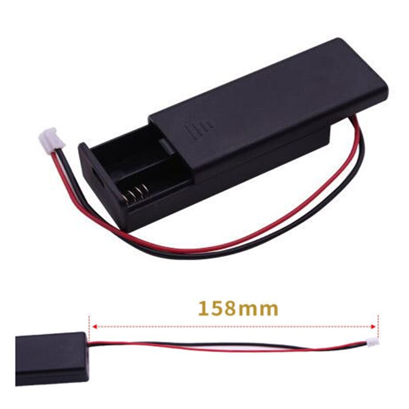 2pcs/lot Micro:bit Battery Holder Case Battery Cover Box Shell 3V PH2.0 Interface for Microbit AAA Batteries with 158MM Cable