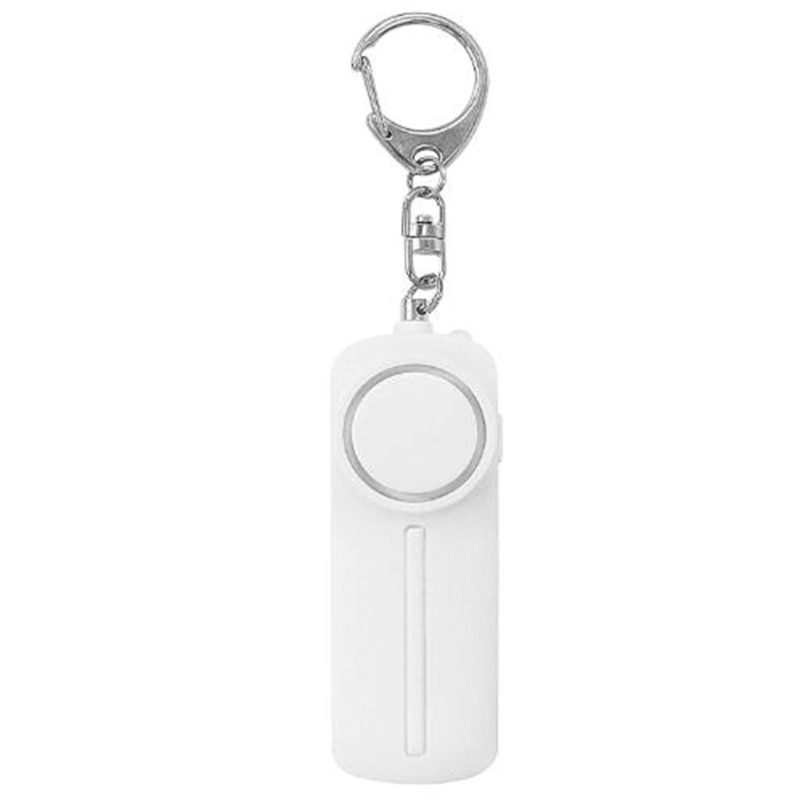Personal Alarm Keychain 130DB Warning Device with LED Lights Alarm Suitable for Ladies,Men,Children,Seniors and Joggers: Default Title