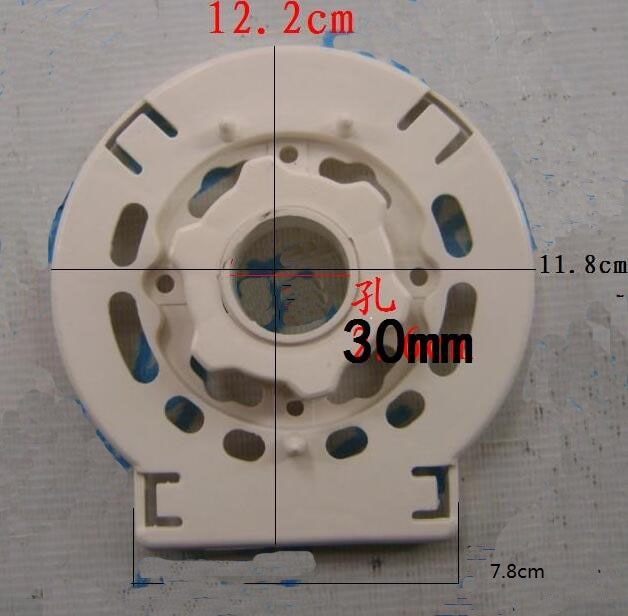 electric stand fan motor rear cover plastic fixing bracket