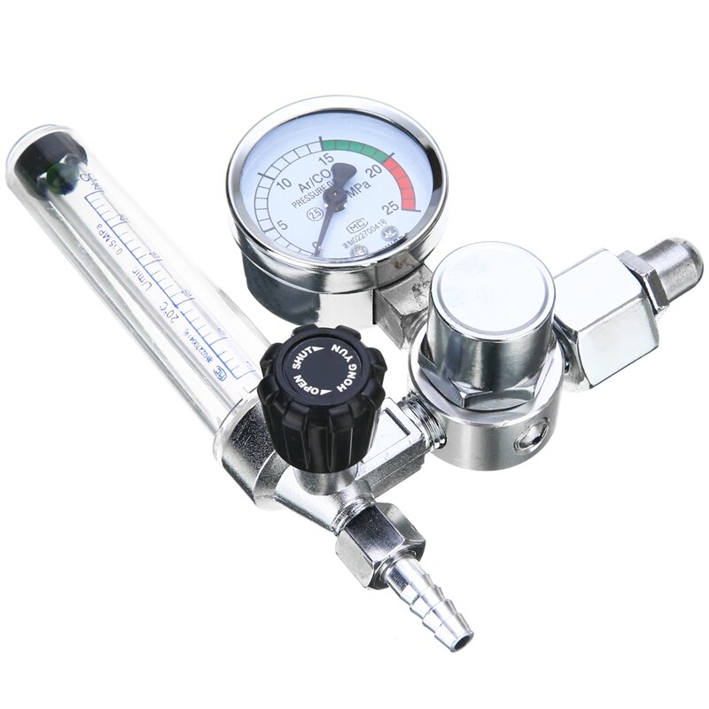 Metal Welding Gas Meter Argon Co2 Pressure Flow Regulator Mig Mag Weld Gauge For Power Tool