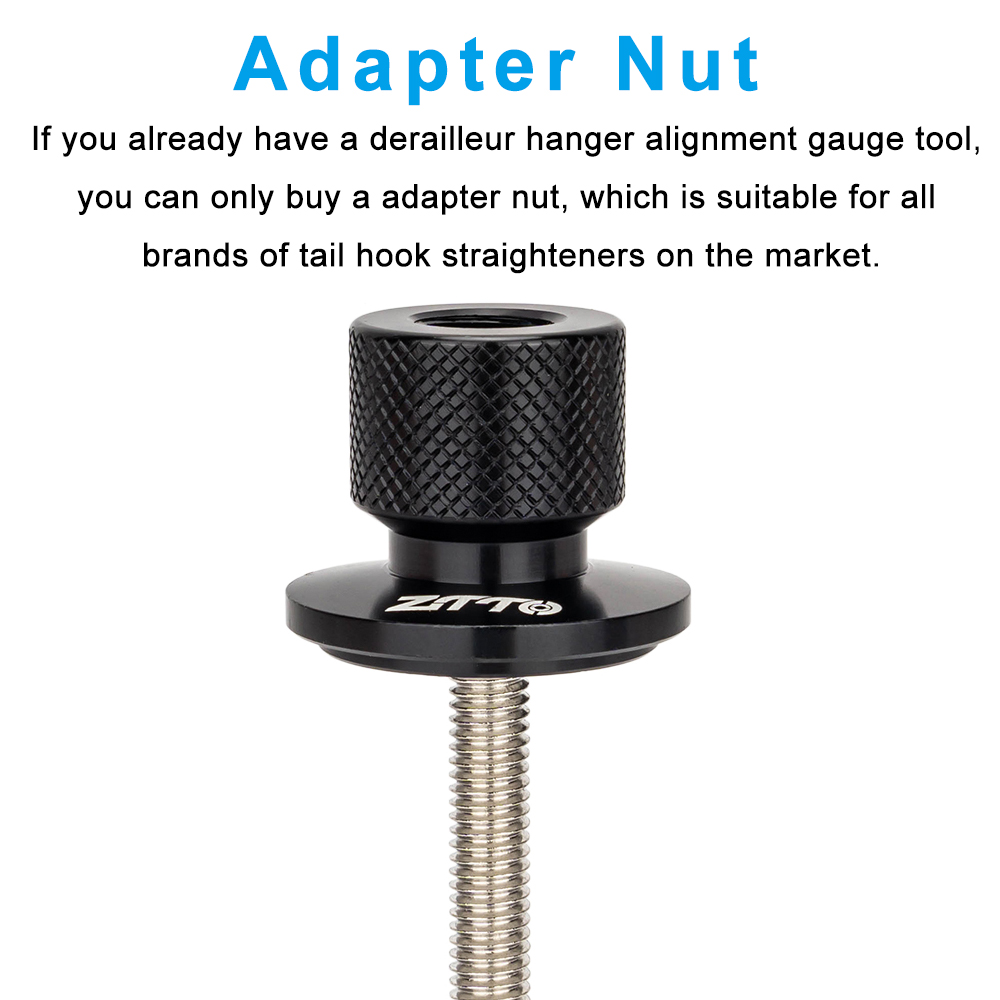 ZTTO Road Bike Shifter Height Angle Adjust Hand Shift Lever Measure Kit Bicycle Derailleur Hanger Alignment Gauge Tool: Khaki