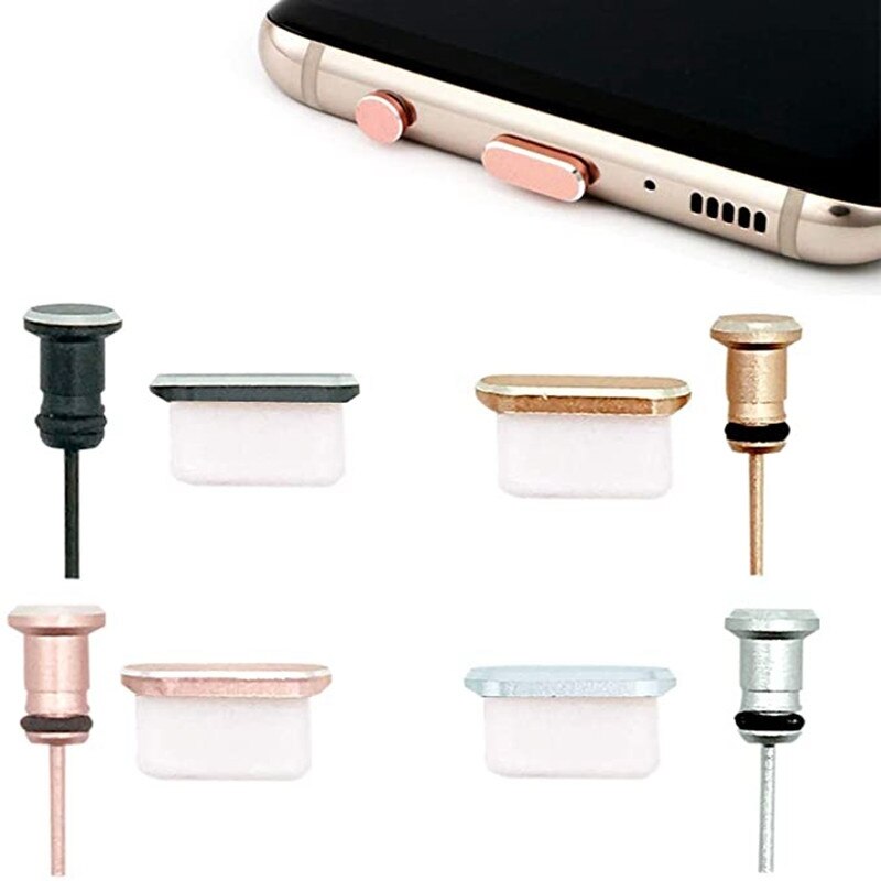 10pcs Anti Dust Plug Set For Iphone 11 XR XS Ipad Apple 8 Pin Charging Port Plug 3.5mm Earphone Plug Charge Port Headphone Jack