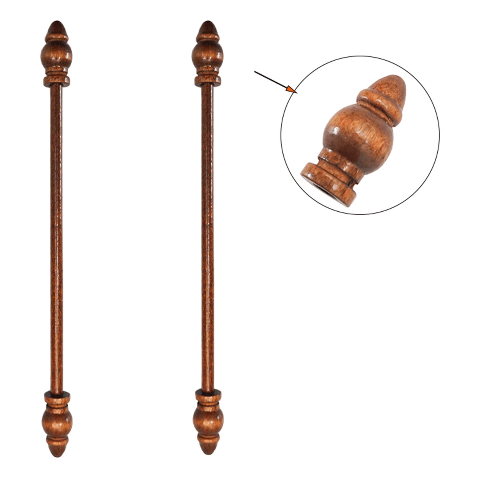 2 Stck Wandteppiche Hängen Stange Wandteppich Hängen Pole Heimat Dekor Kunstwerk Fotos Karten Bild Halfter Banner Zauberstab Aufhänger Stange