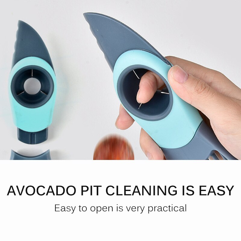 Avocado Cutter Slicer Fruit Peeler Cutter Multifunctional Fruit Separator Avocado Corer Kitchen Tool