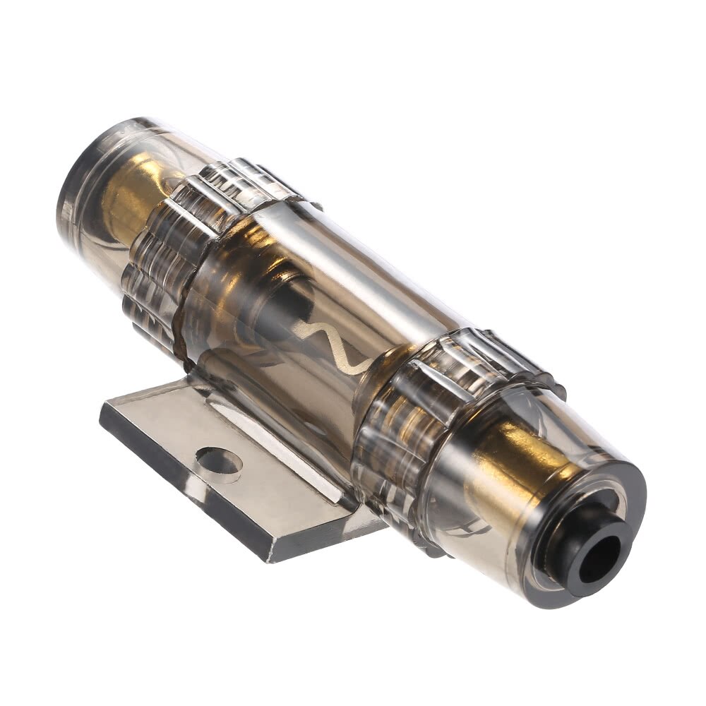 Porte-fusible AGU en ligne IMC Audio 60 Amp, adapté aux fils gris de calibre 4 8 10