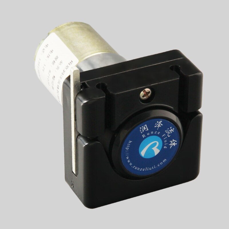 Microfluidic Peristaltic Pump 12 Volt 24 Volt Small Size Easy Installation Easy Operation Fast Tubing Replacement Ensure