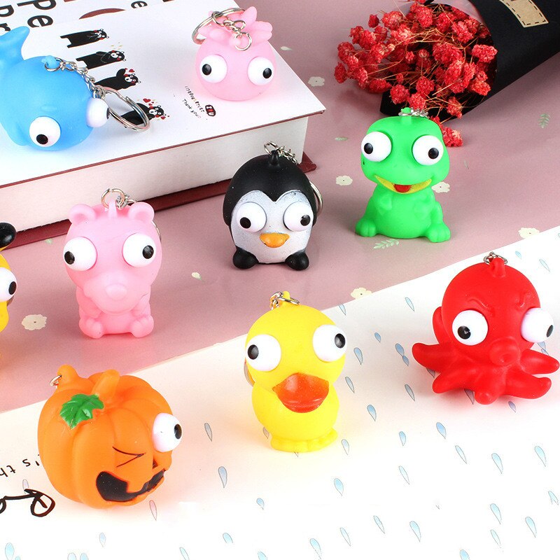 1Pcs Grappige Squeeze Speelgoed Squishy Leuke Antistress Squeeze Mochi Stijgende Afreageren Sticky Stress Grappige Speelgoed