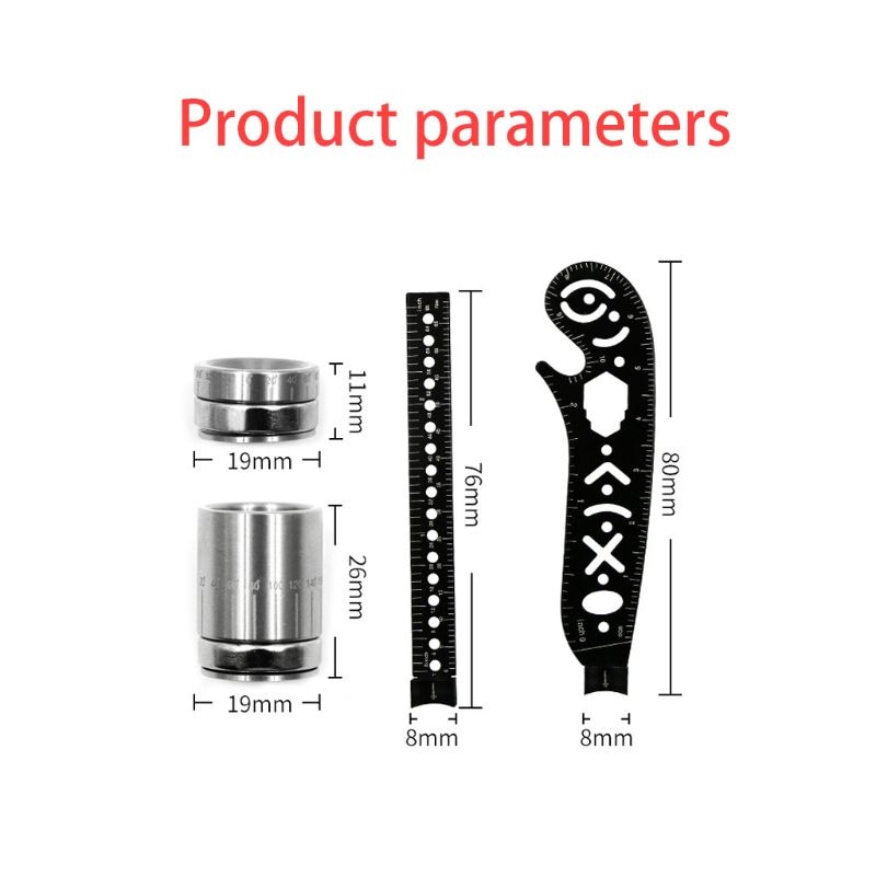 Drawing Compasses Tool Mini Curved Metallic Ruler ... – Grandado