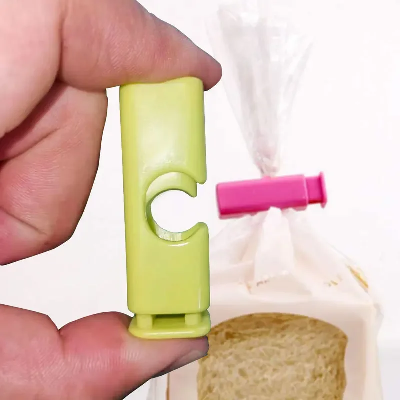 12/1pcs Lagerung Lebensmittel versiegelung clips wieder verwendbare Kunststoff-Taschen dichtung klemme für Snack brot Haushalts korn Gemüse Aufbewahrung klemme