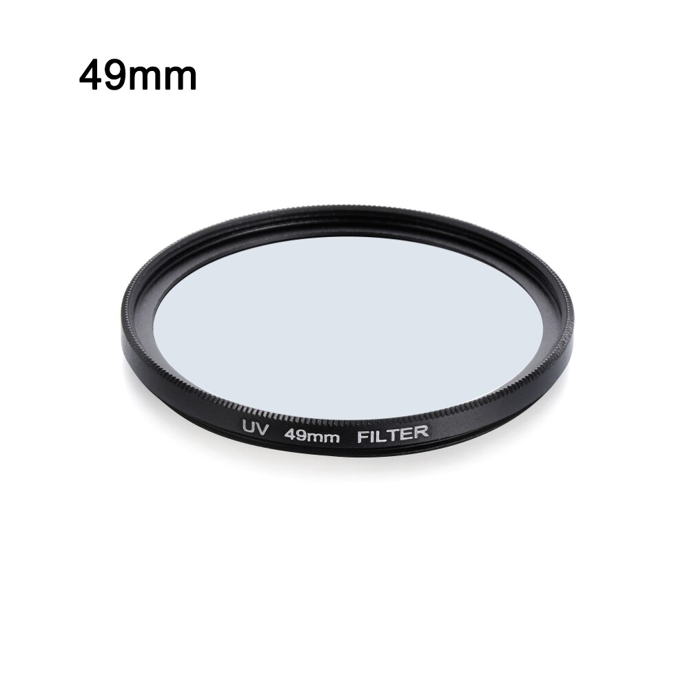 Camera UV Round Filter DSLR Clear Lens 49MM 52MM 55MM 58MM 62MM 67MM 72MM 77MM Camera Accessories: 49MM