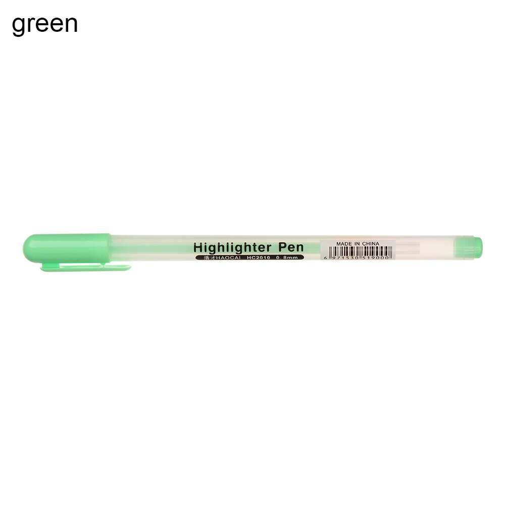1Pc 1.0mm Japan Sakura Gelly Roll Gel Ink Pen Set Gold White Silver Metallic Sketch Highlight Marker Pen Drawing Art Supplies: 0.8mm green