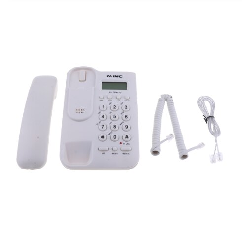 Wall Mount Corded Phone Landline Telephone Home Office Desktop Caller Fixed Telephone Home Office Wall Mount Hotel Wall-mounted