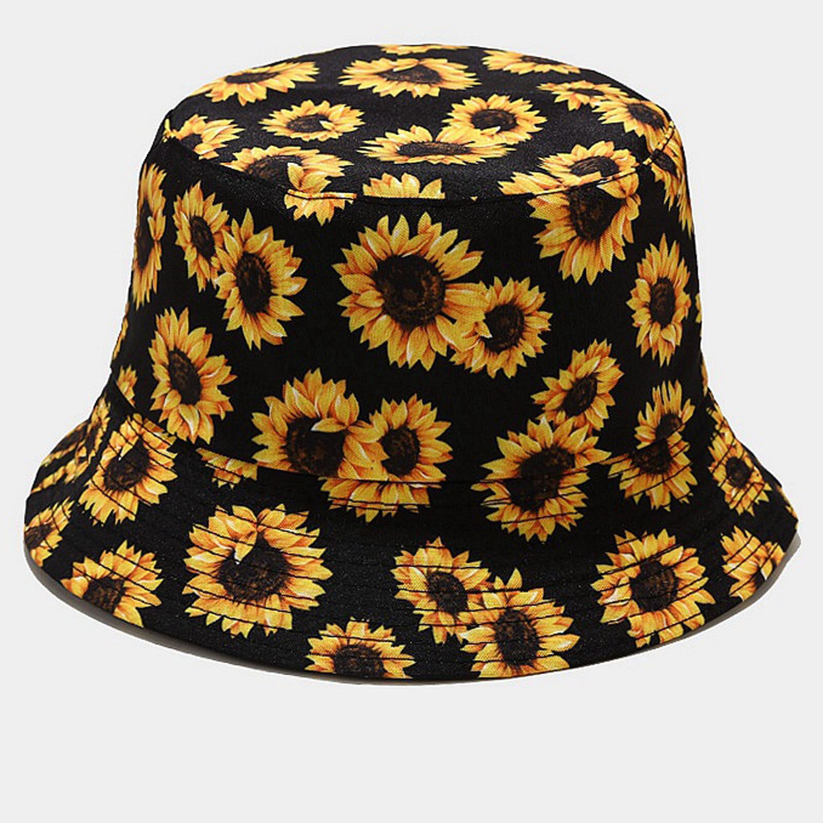 Vrouwen Hoeden Mode Afdrukken Zonnescherm Visser Hoed Bekken Hoed Outdoor Emmer Hoed Женская Шляпа Рыбака