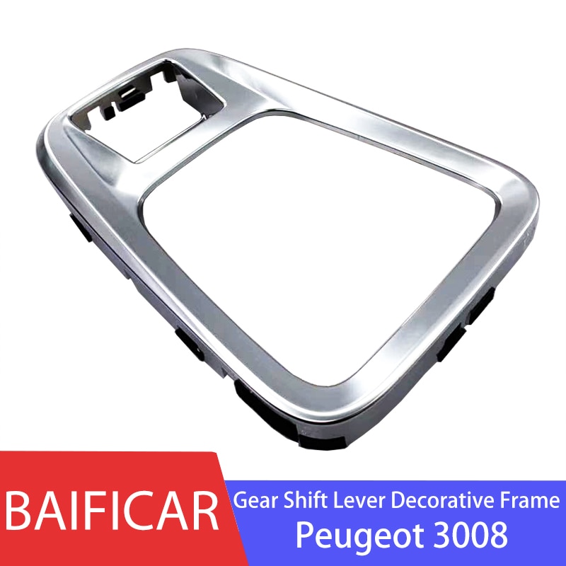 Baificar Versnellingspook Decoratieve Frame Case Elektronische Handrem Schakelaar Trim Gear Grens Panel Voor Peugeot 3008