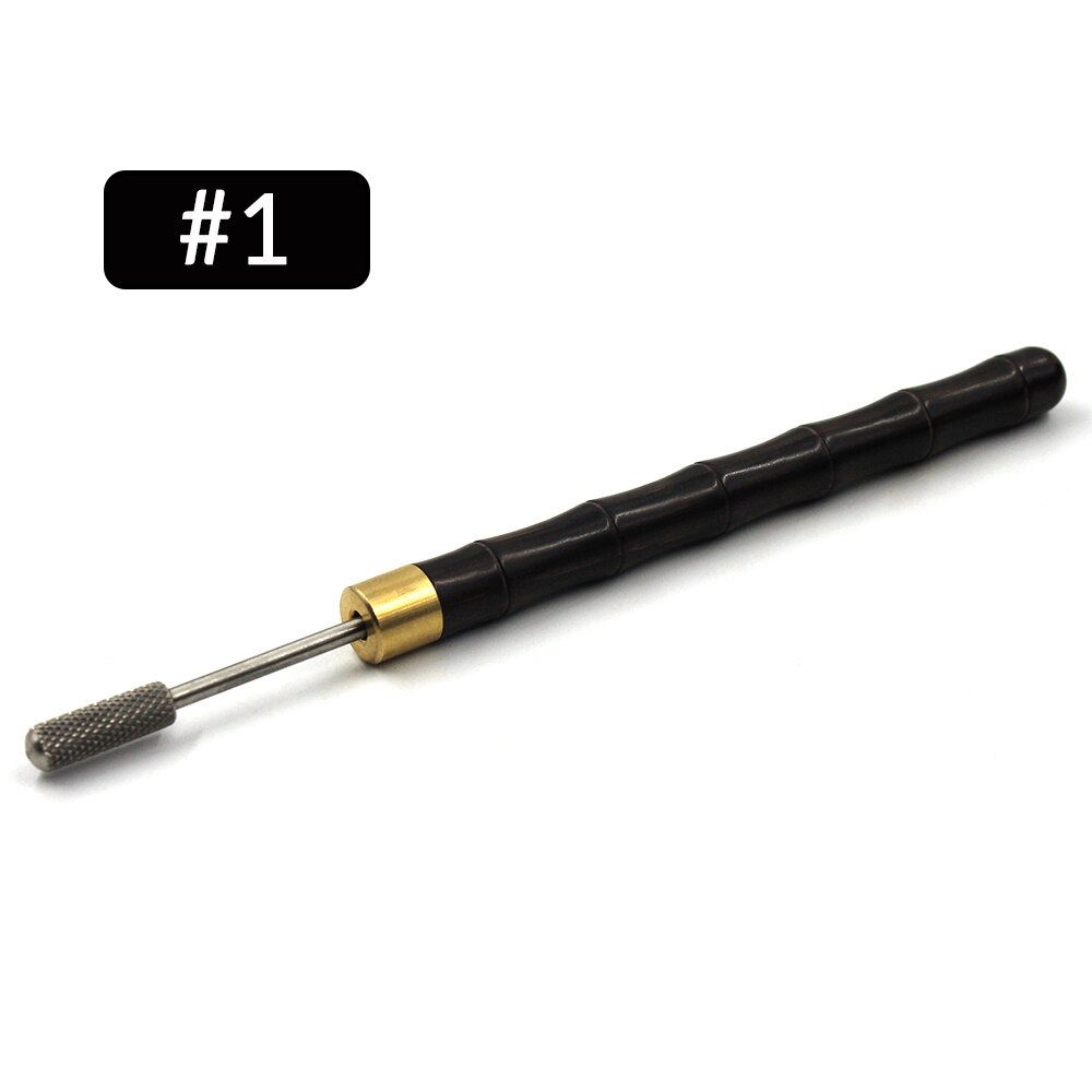Bolígrafo aplicador de cuero para pintura al óleo, herramienta de fabricación de pintura al óleo artesanal, ,: 1