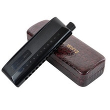 Golden Butterfly 12 Hole Chromatic Harmonica WH12 Harp musical instrument mouth organ semi-matte ABS cover
