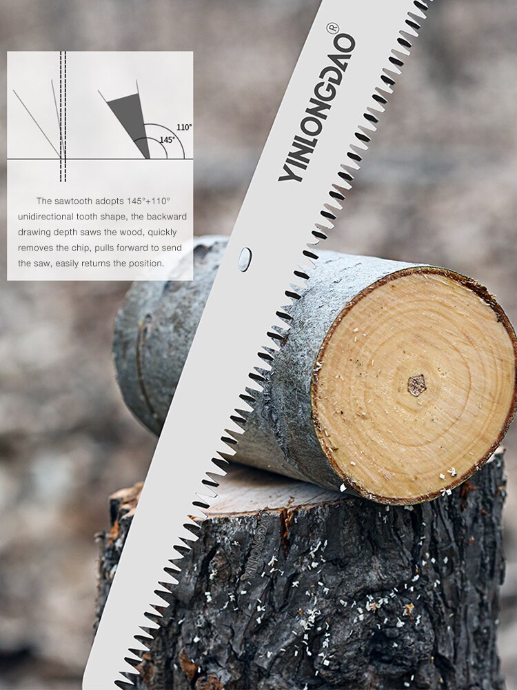 Foldesav foldesav, der er velegnet til gartner trim haven træbearbejdning skære håndsav skære vådt træ træbearbejdning sav diy værktøj
