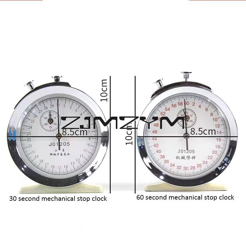 Lab 30s 60s Mechanical Stop Watch Second Chronograph Teaching Instrument Mechanical Stopwatch Teaching Timer