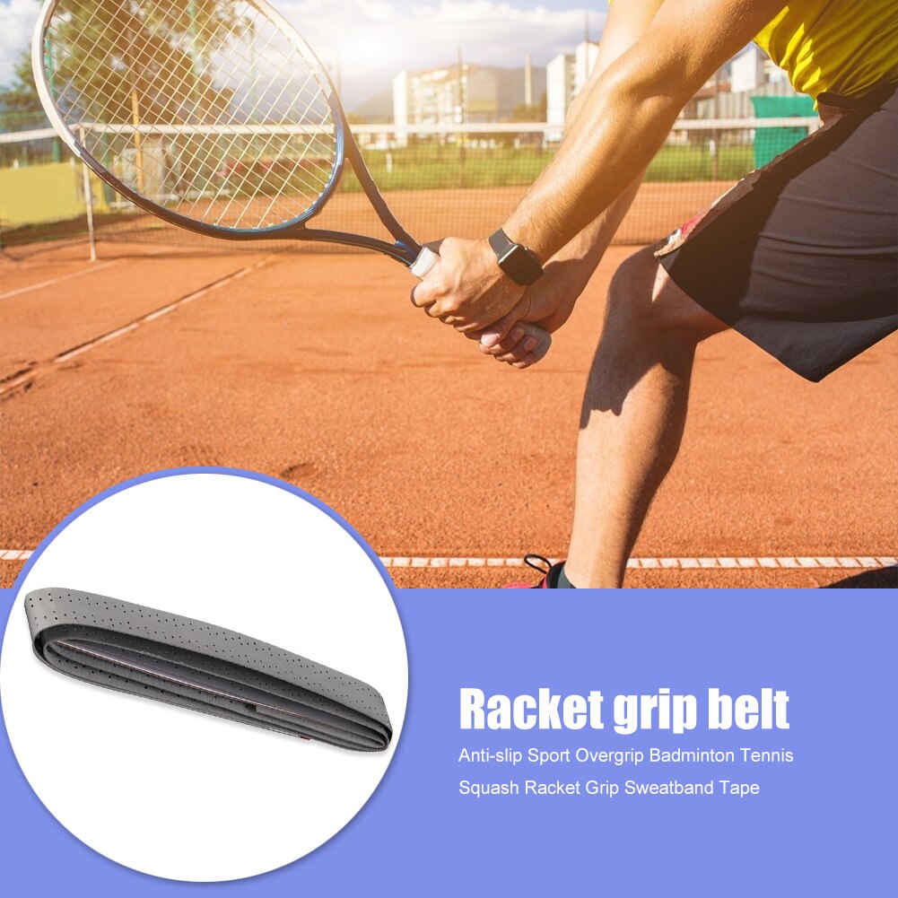 Ruban de préhension de Sport en Badminton, respirant, bande de sueur, antidérapant, pour les exercices en plein air, décoration sportive