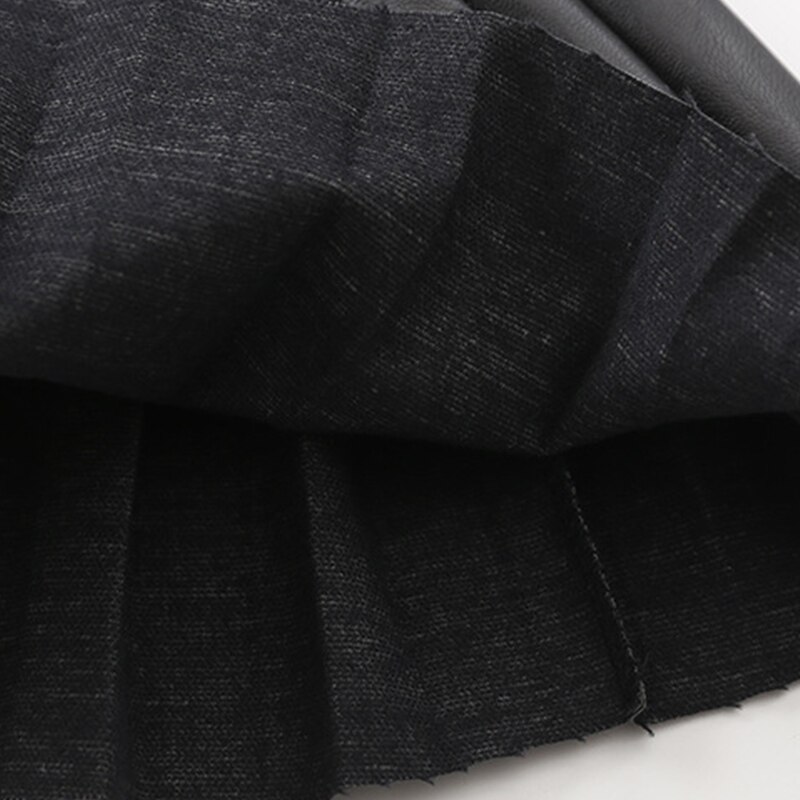 Baby flickor kläder resår midja barn shorts kläder barn kjolar för pu läder kjol småbarn flickor kläder