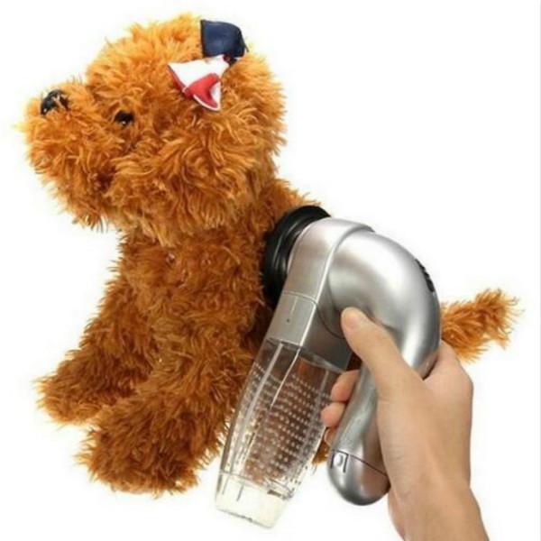 Elektrische dierenhaarverwijderaar, stofzuiger voor huisdieren, snoerloze stofzuiger, katten- en hondentrimmer, borstel, kam, wol-absorber