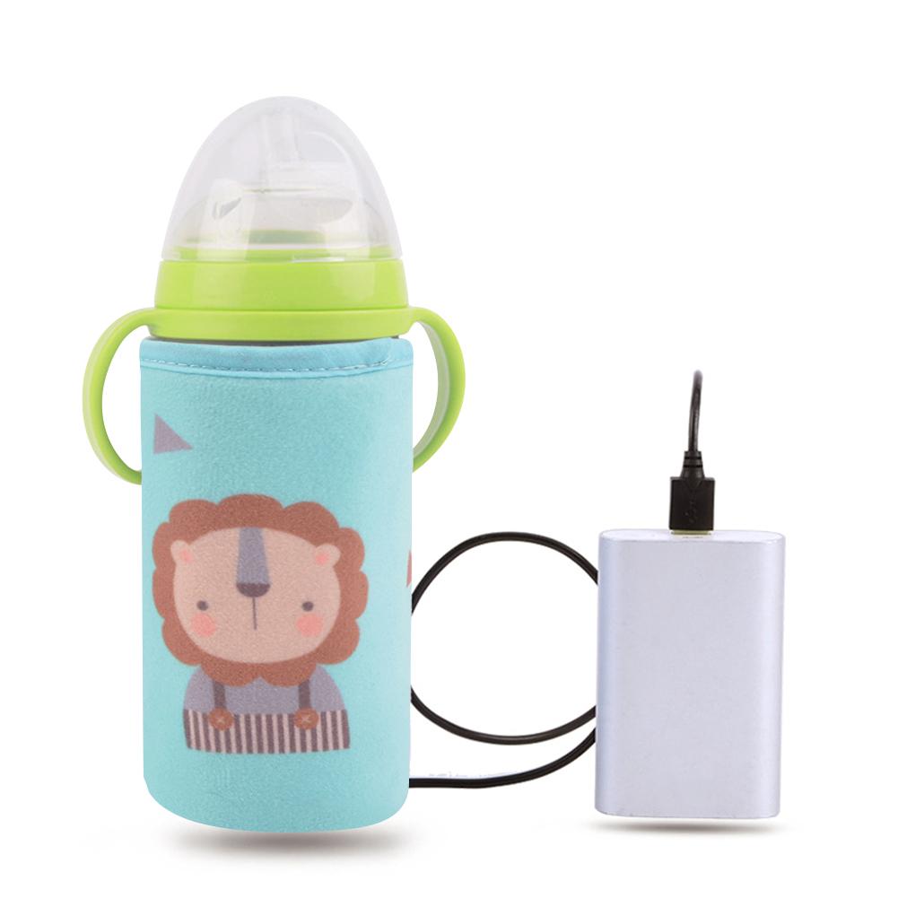 USB Babyflessenwarmer Bag Baby Melk Warmer Thermostaat Outdoor Draagbare Melk Heater Warmer Intelligente Flessenwarmer Tool